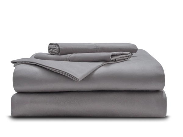 The Miracle Made® Silver-Infused Sheet Set, folded — advertiser product photography